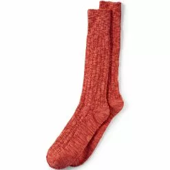 Lands' End Women's Marled Boot Socks
