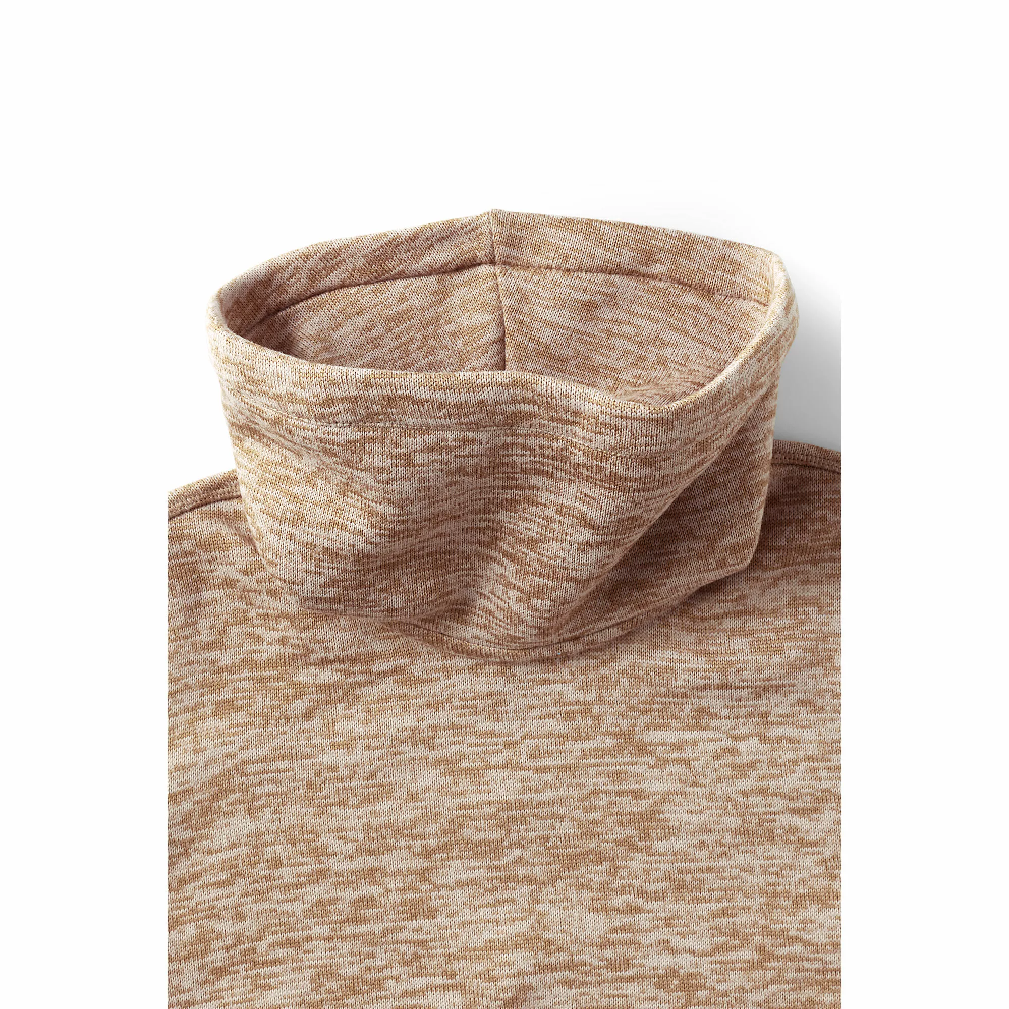 Lands' End Women's Sweater Fleece Tunic Cowl Neck Pullover - Image 5