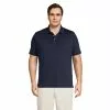 Lands' End Men's Big And Tall Short Sleeve Super Soft Supima Polo Shirt With Pocket