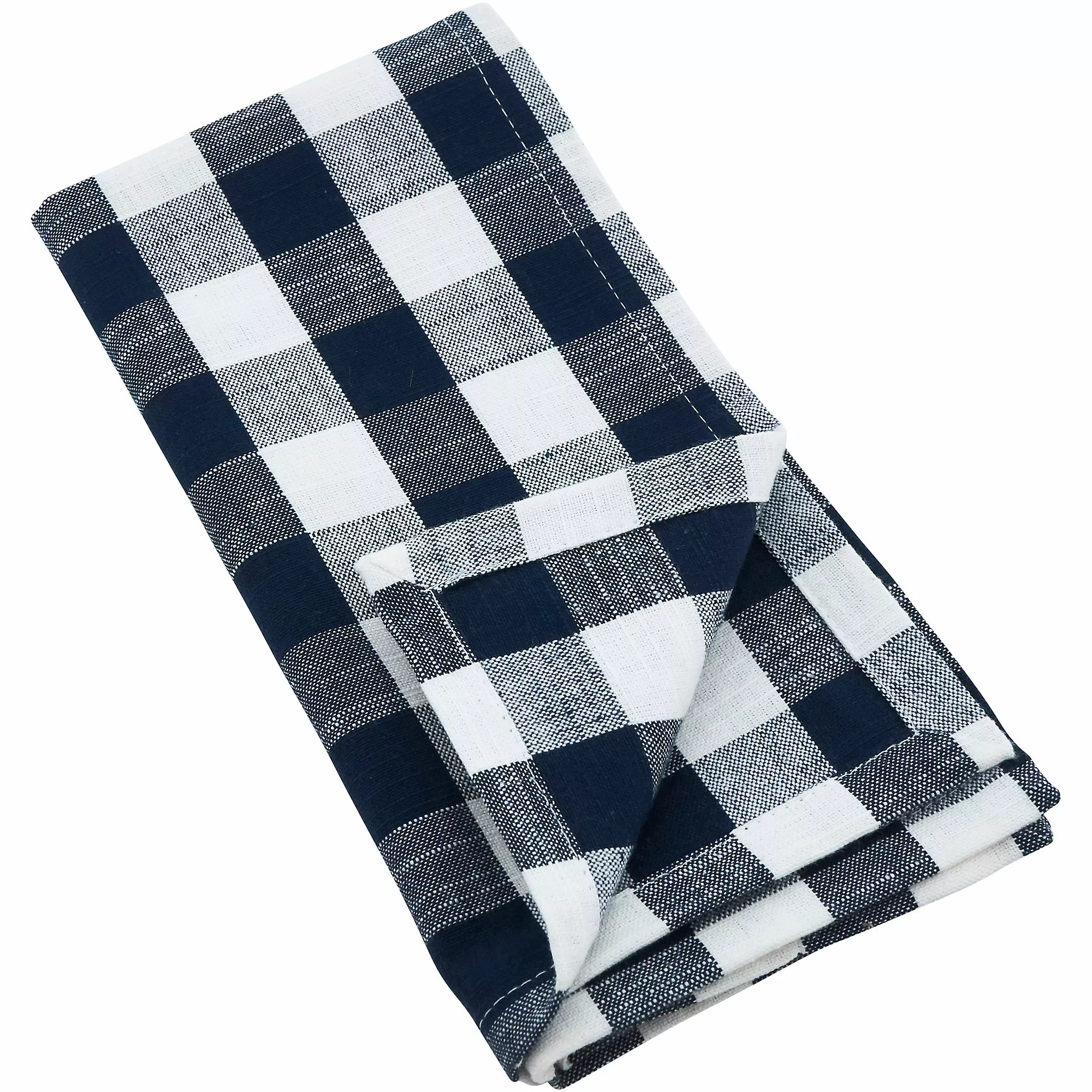 Saro Lifestyle Gingham Cotton Dinner Napkins - Set Of 4 - Image 2