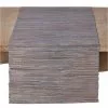 Saro Lifestyle Shimmering Woven Textured Water Hyacinth Table Runner