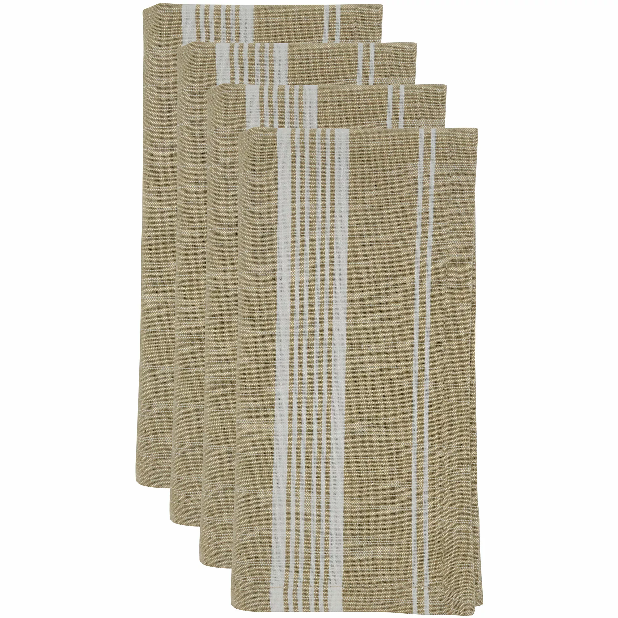 Saro Lifestyle Striped Cotton Dinner Napkins - Set Of 4 - Image 3