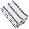 Saro Lifestyle Striped Print Cotton Dinner Napkins - Set Of 4