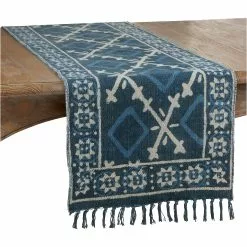 Saro Lifestyle Distressed Cotton Rug Runner
