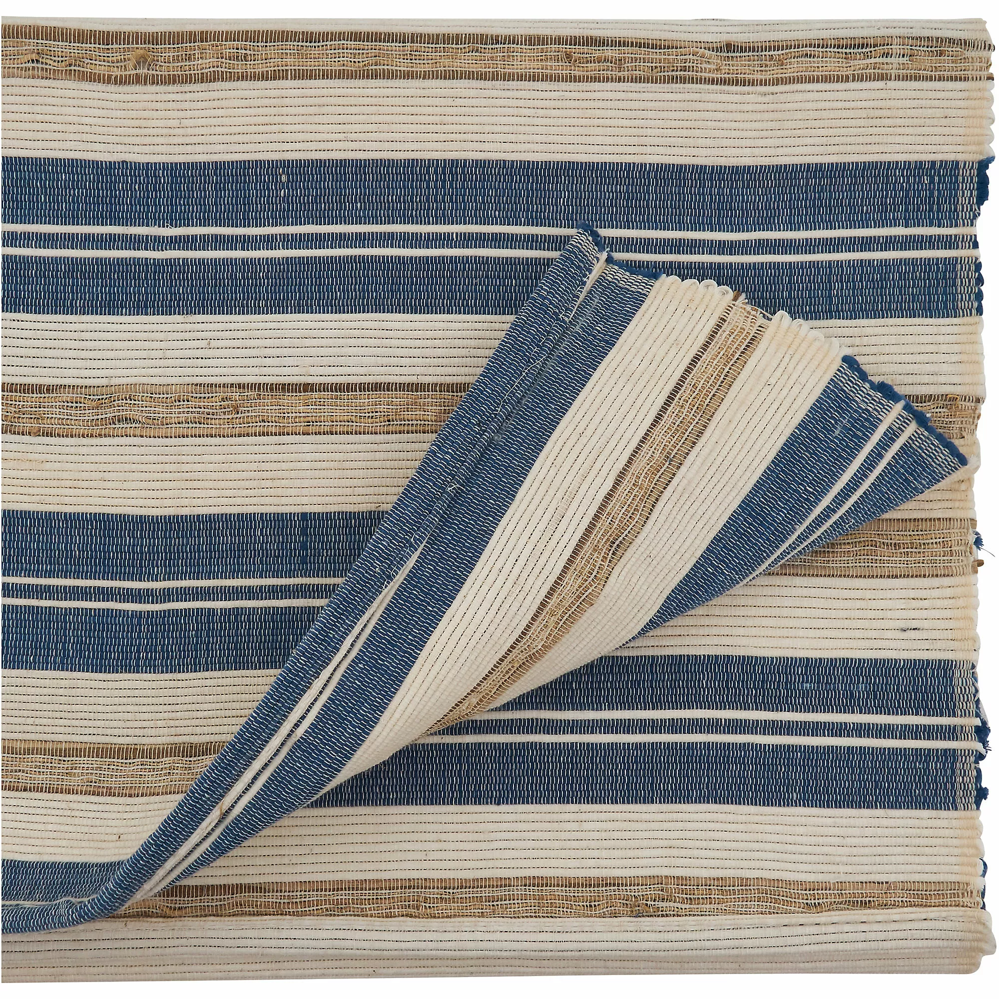 Saro Lifestyle Striped Table Runner - Image 2