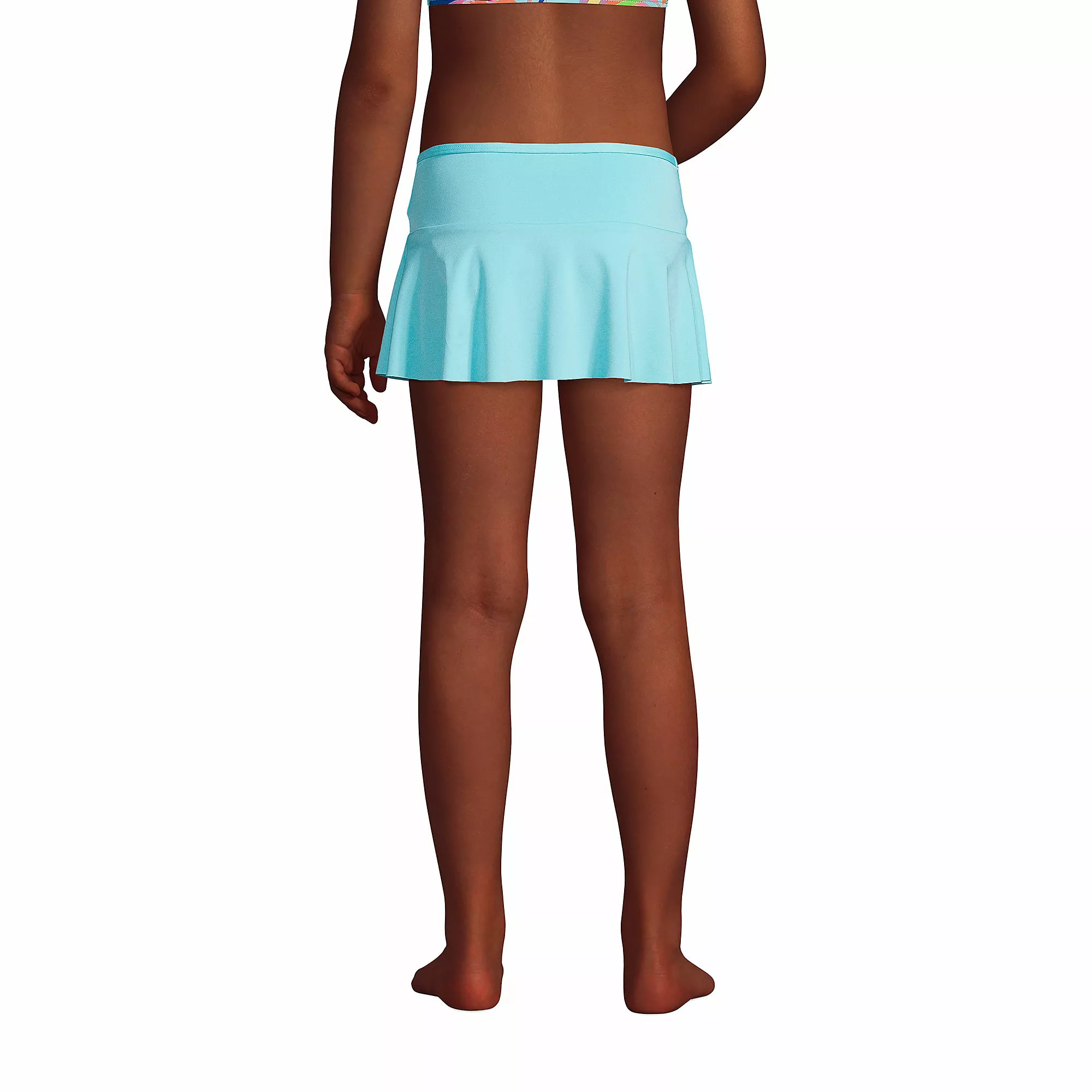 Lands' End Girls Swim Mini Skirt Swim Bottoms - Image 4