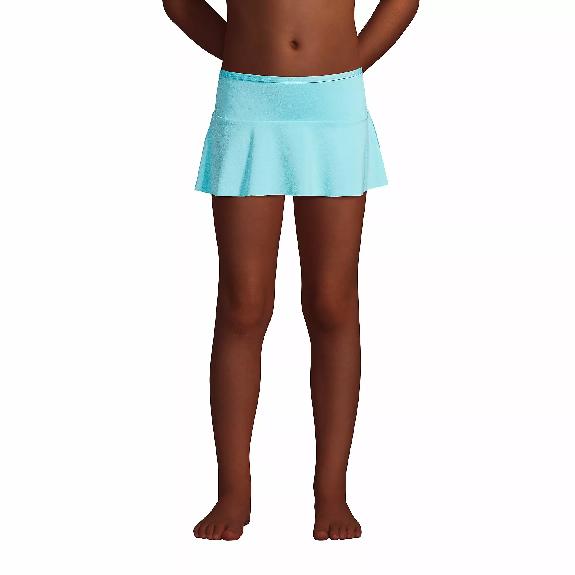 Lands' End Girls Swim Mini Skirt Swim Bottoms - Image 3