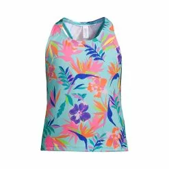 Lands' End Girls Tankini Swimsuit Top