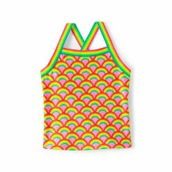 Lands' End Girls Sport Tankini Swimsuit Top