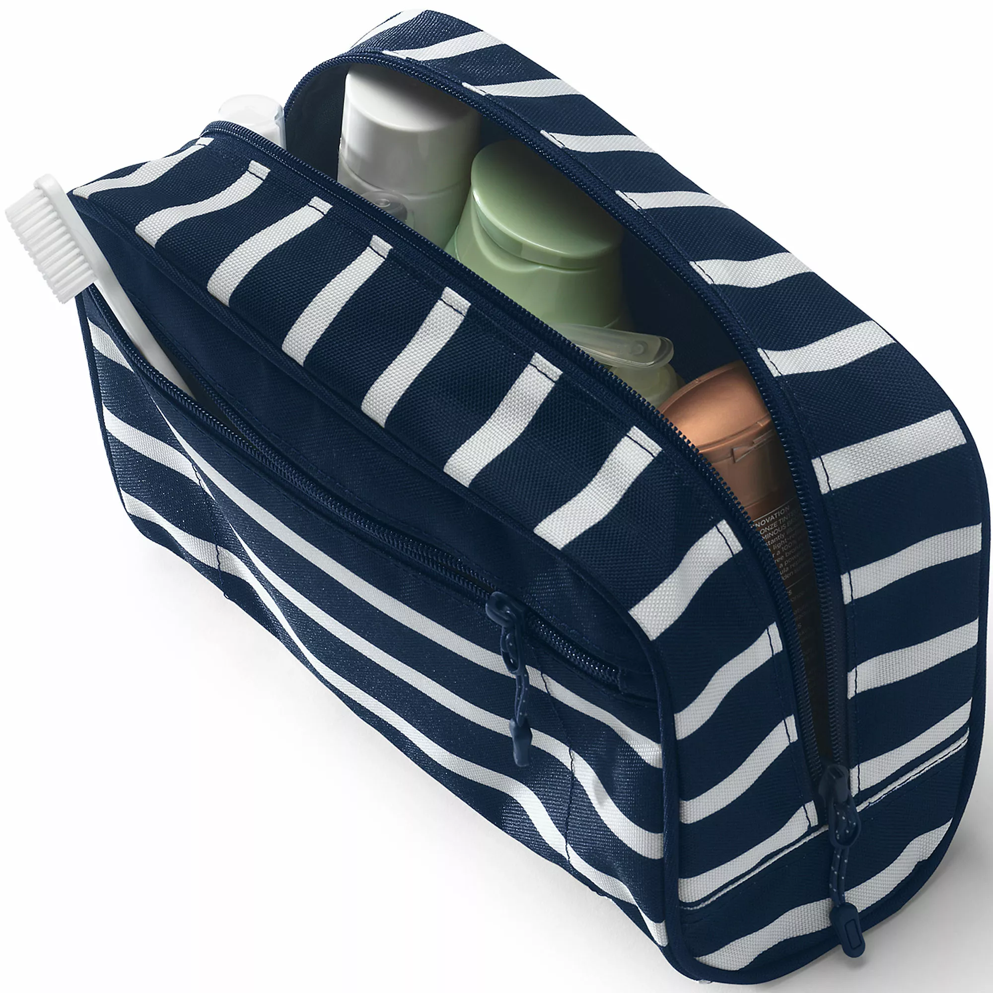 Lands' End Travel Printed Dopp Kit Toiletry Bag - Image 3