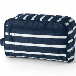 Lands' End Travel Printed Dopp Kit Toiletry Bag