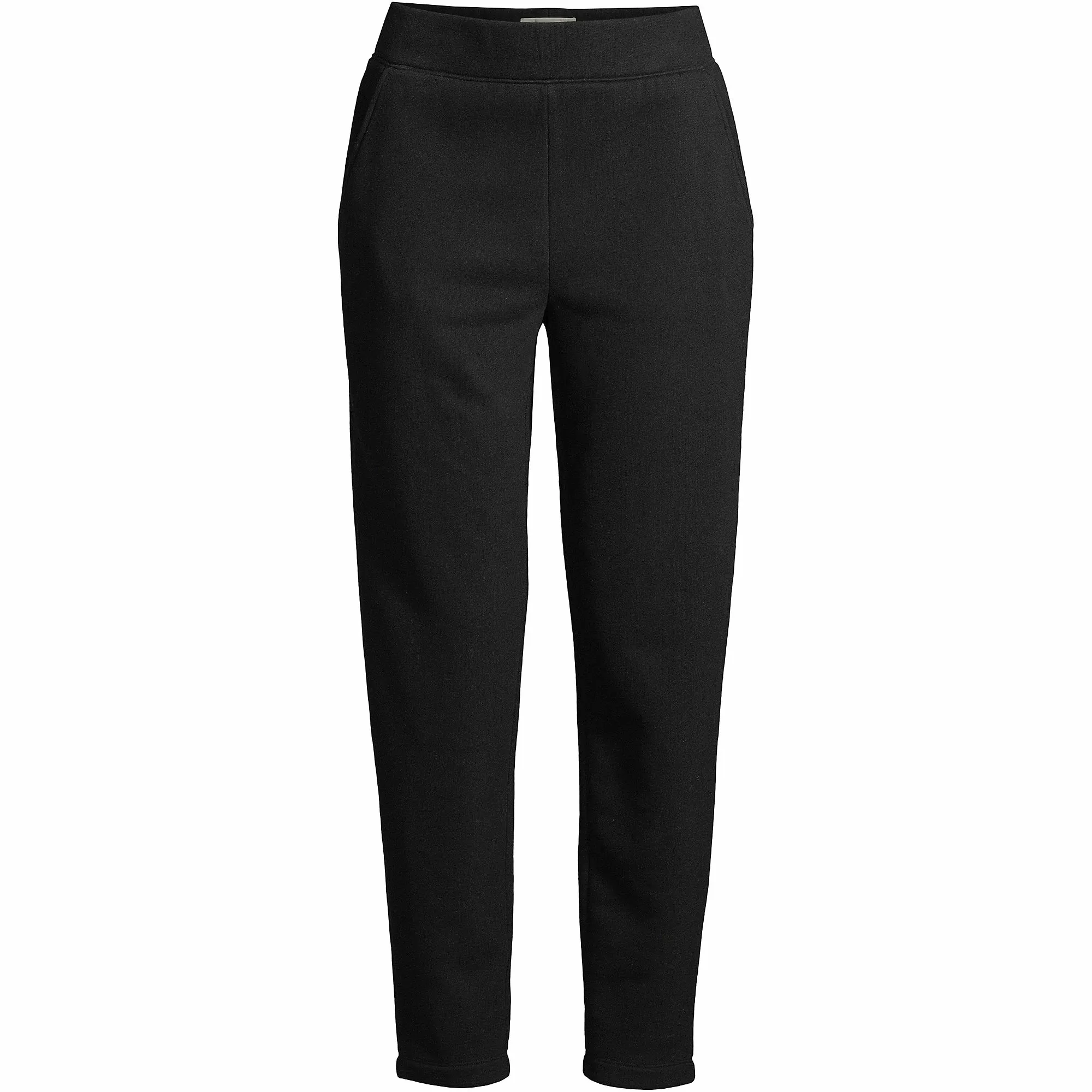 Lands' End Women's Plus Size Serious Sweats Ankle Sweatpants - Image 5