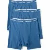 Lands' End Men's 3 Pack Knit Boxer Briefs