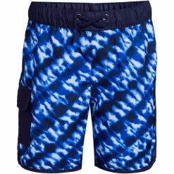 Lands' End Boys Cargo Pocket Boardshort Swim Trunk