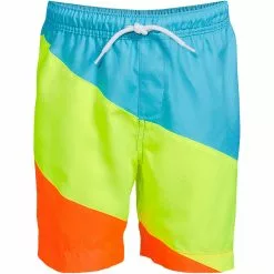 Lands' End Boys Colorblock Volley Swim Trunks