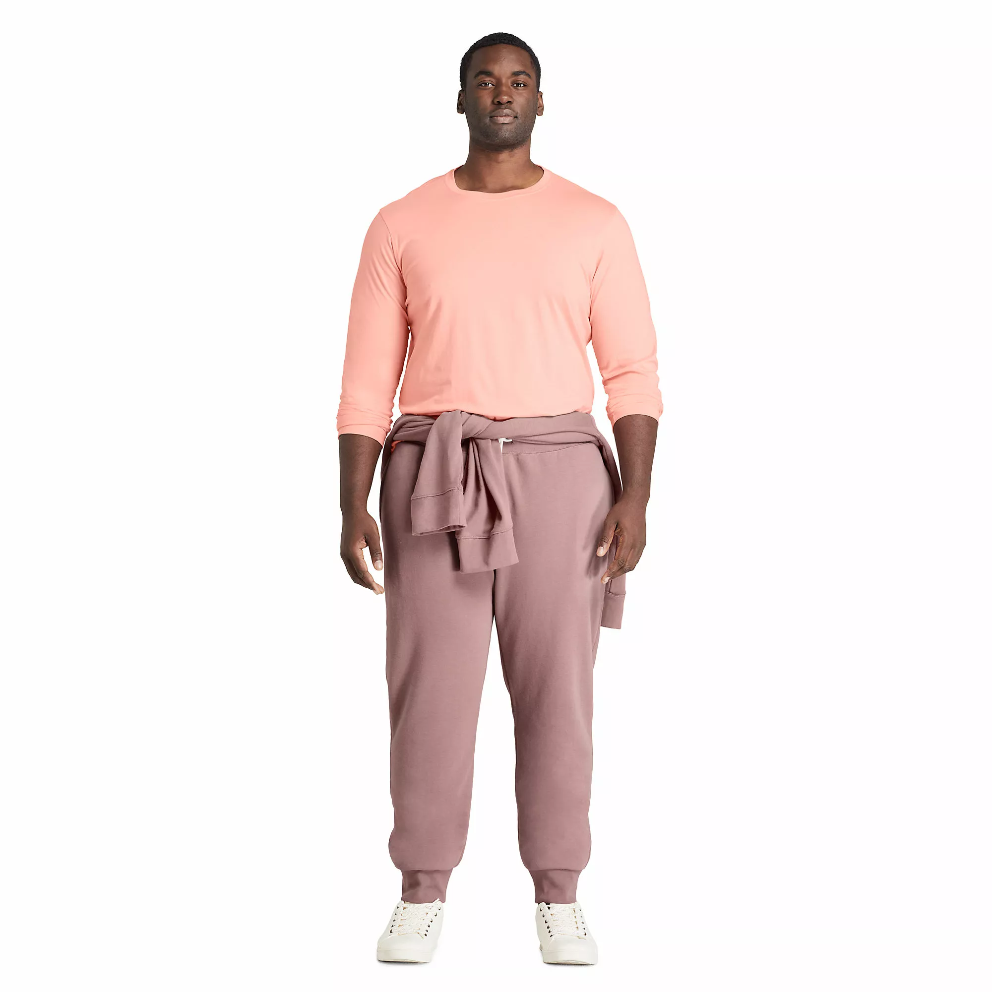 Lands' End Men's Big French Terry Jogger Pants - Image 4