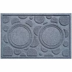 Bungalow Flooring Waterblock Dots Dog Bowl Mat