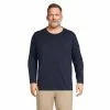 Lands' End Men's Big And Tall Long Sleeve Supima Tee