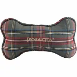 Carolina Pet Company Pendleton Plaid Bone Dog Toy