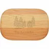 Carved Solutions Personalized Everyday Wood Cutting Board