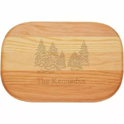 Carved Solutions Personalized Everyday Wood Cutting Board