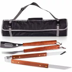 Picnic Time 3 Piece BBQ Tote And Grill Set