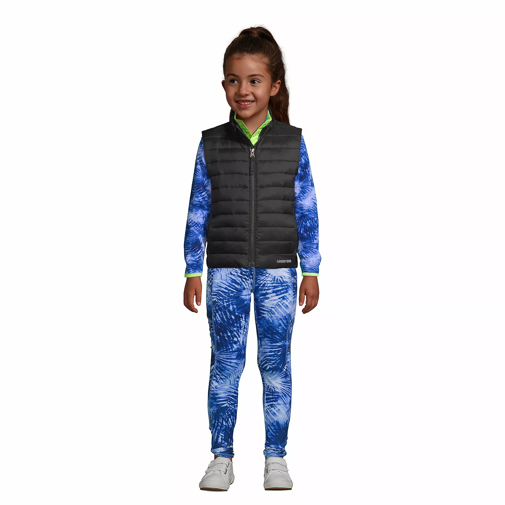 Lands' End Kids Insulated Down Alternative ThermoPlume Vest - Image 3