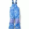 Lands' End Kids Squall Waterproof Iron Knee Snow Bibs