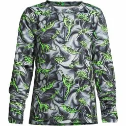 Lands' End Boys Thermal Base Layer Long Underwear Thermaskin Crew Neck Shirt