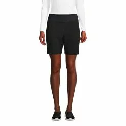 Lands' End Women's 7" High Rise Everyday Active Shorts