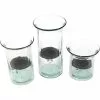 Kalalou Recycled Glass Candle Votives - Set Of 3