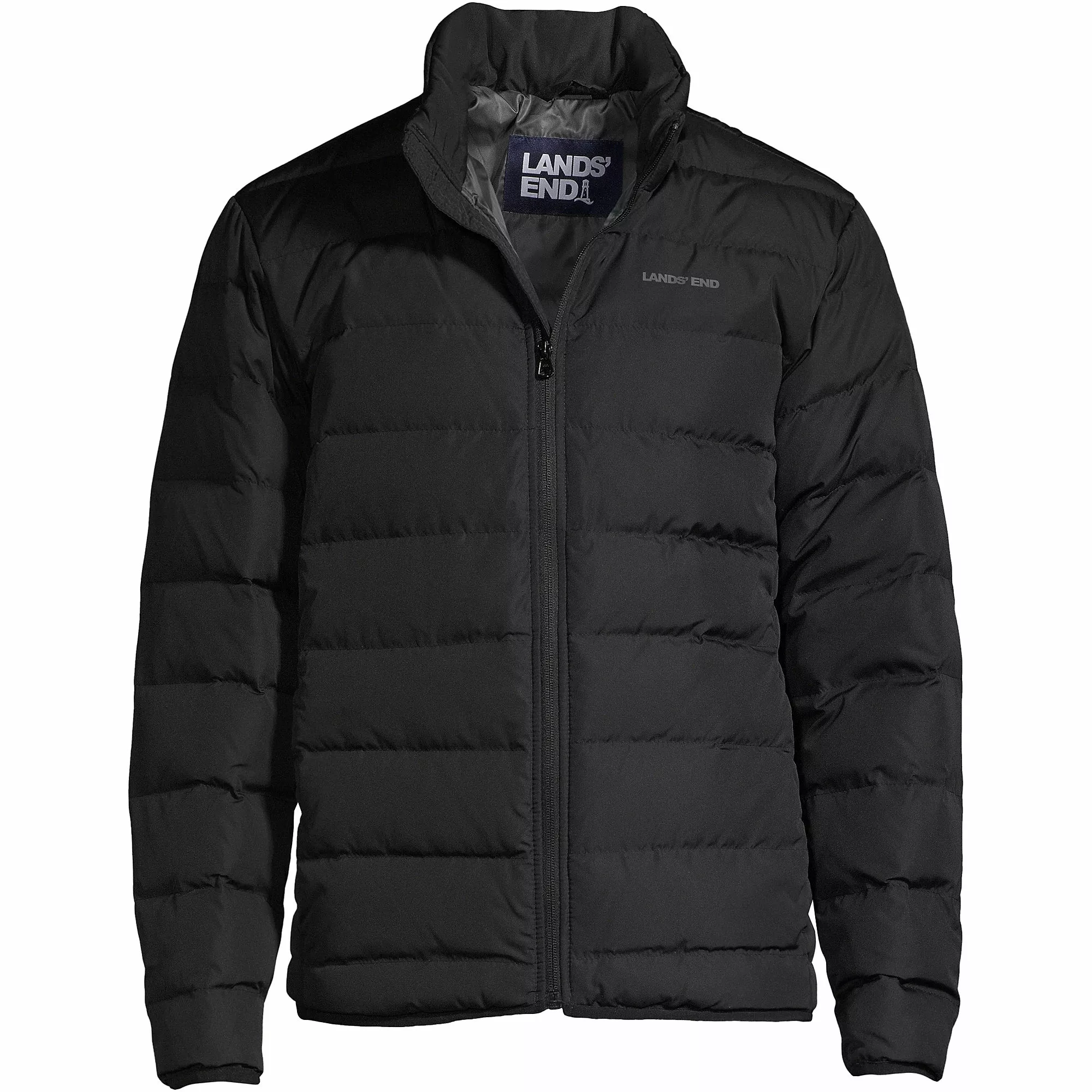 Lands' End Men's Down Puffer Winter Jacket - Image 5