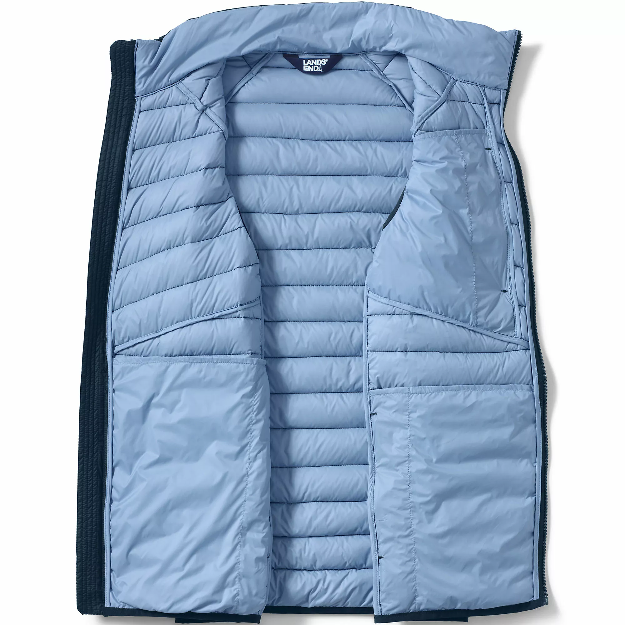 Lands' End Men's Ultra Lightweight Down Vest - Image 6
