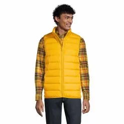 Lands' End Men's Down Puffer Vest