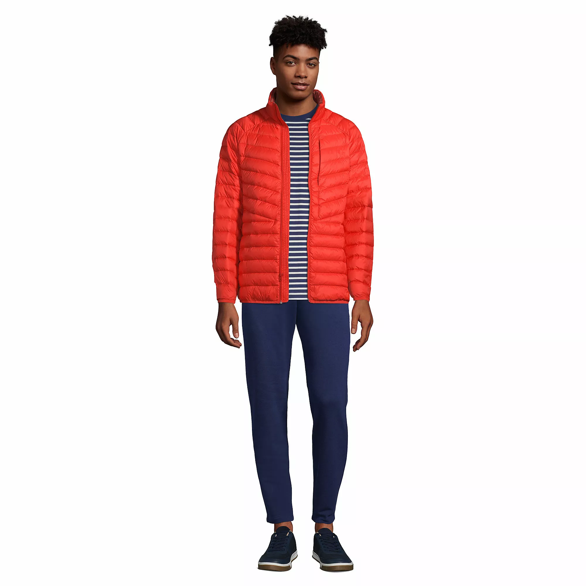 Lands' End Men's Ultralight Packable Down Jacket - Image 4