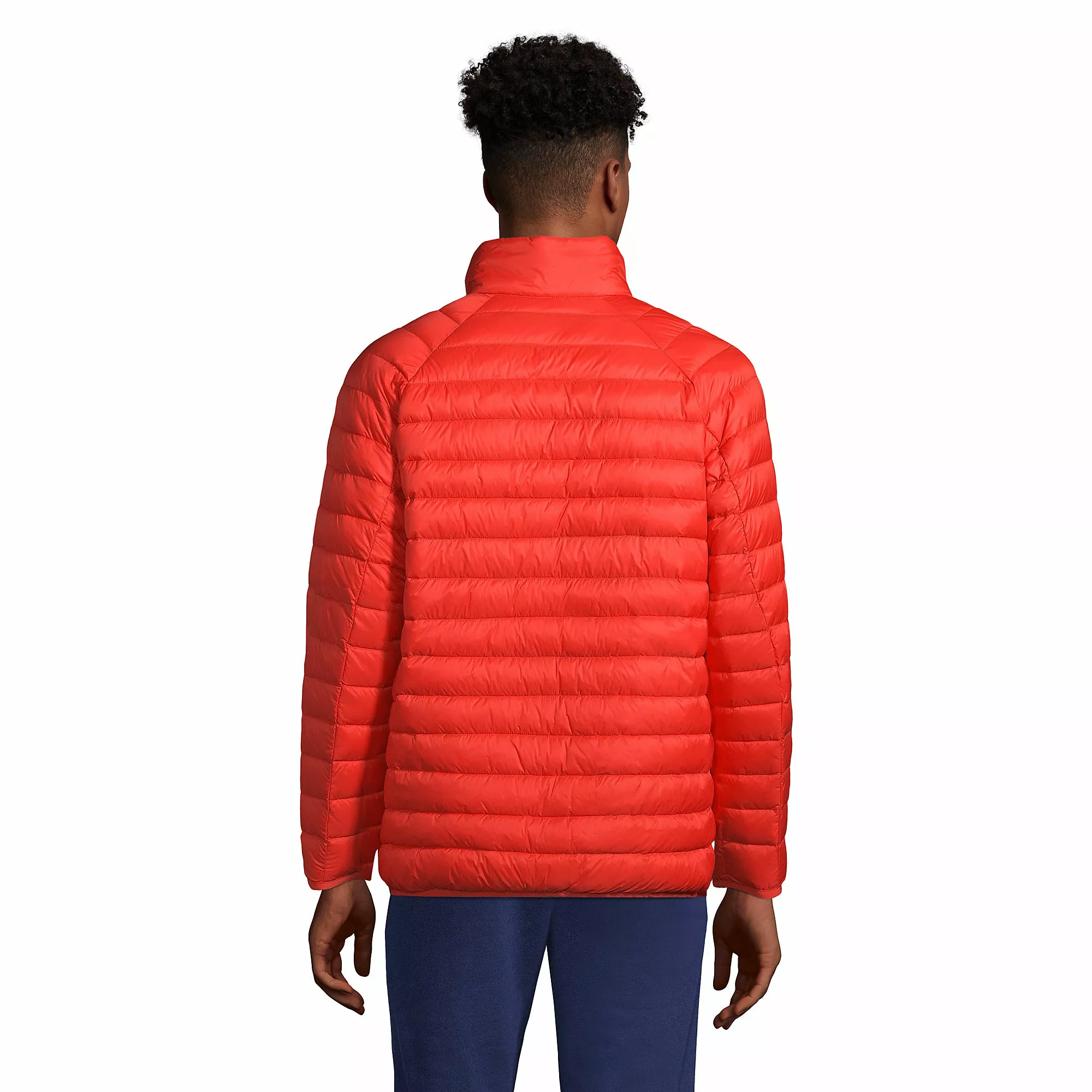 Lands' End Men's Ultralight Packable Down Jacket - Image 2