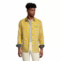 Lands' End Men's Reversible Shirt Jacket