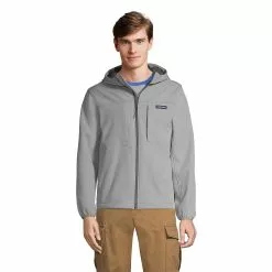 Lands' End Men's Softshell Stretch Fleece Jacket