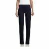 Lands' End Women's Starfish Elastic Waist Knit Jeans Mid Rise