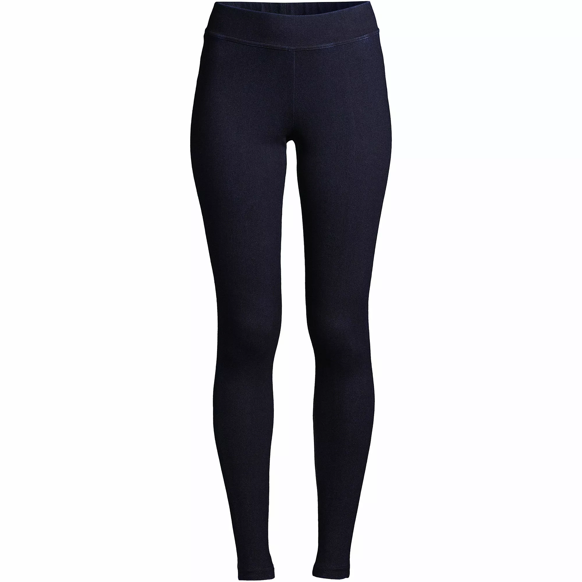 Lands' End Women's Starfish Mid Rise Knit Jean Leggings - Image 5