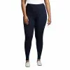 Lands' End Women's Plus Size Starfish Mid Rise Knit Jean Leggings