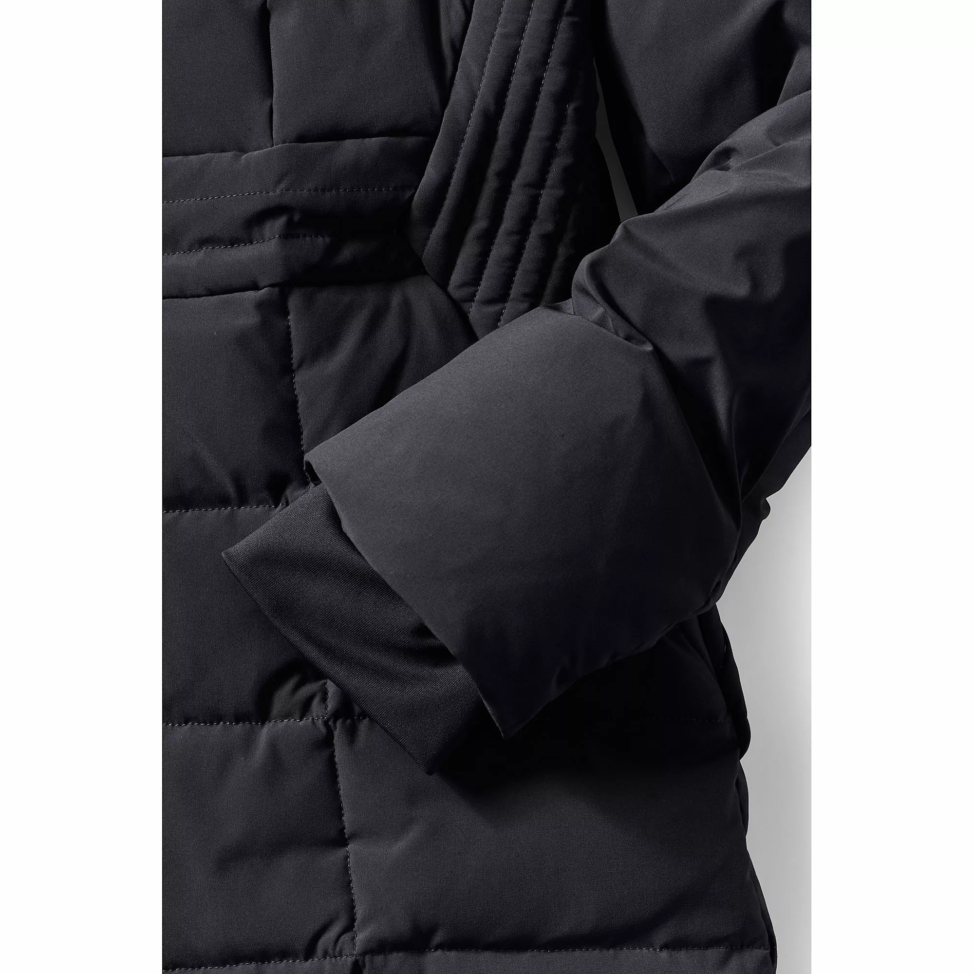 Lands' End Women's Plus Size Quilted Stretch Down Coat - Image 7