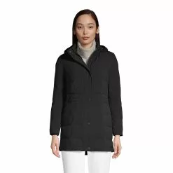 Lands' End Women's Quilted Stretch Down Coat