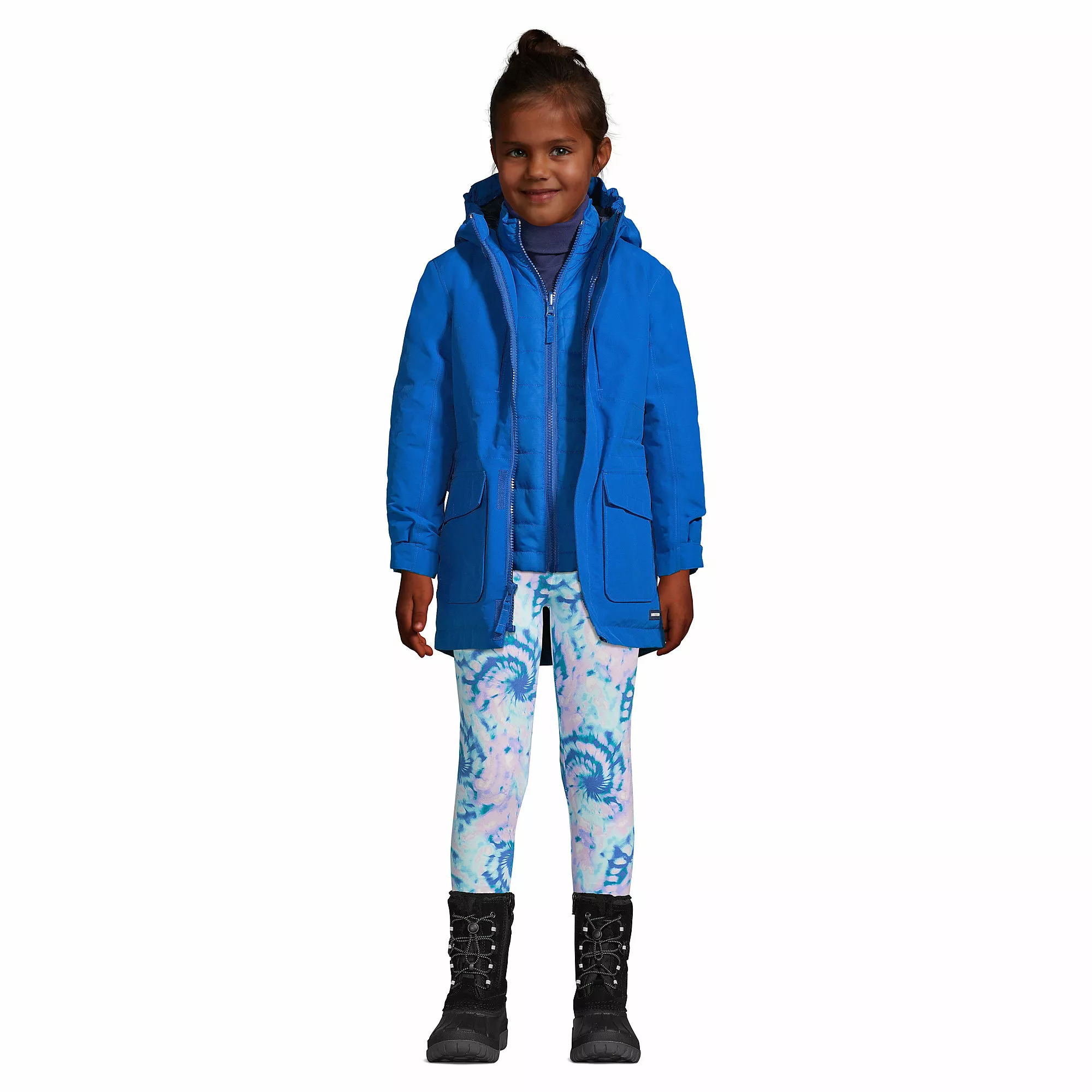 Lands' End Kids Squall 3 In 1 Parka - Image 5