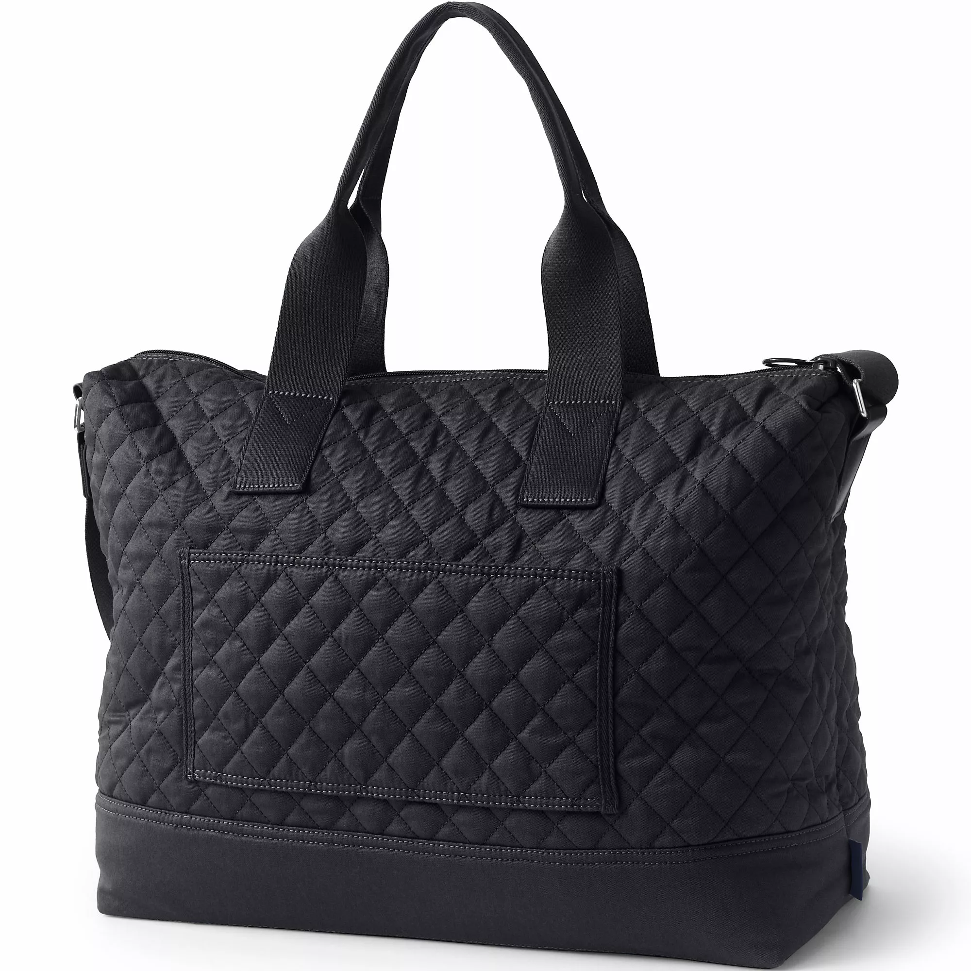 Lands' End Quilted Weekender Duffle Bag - Image 2