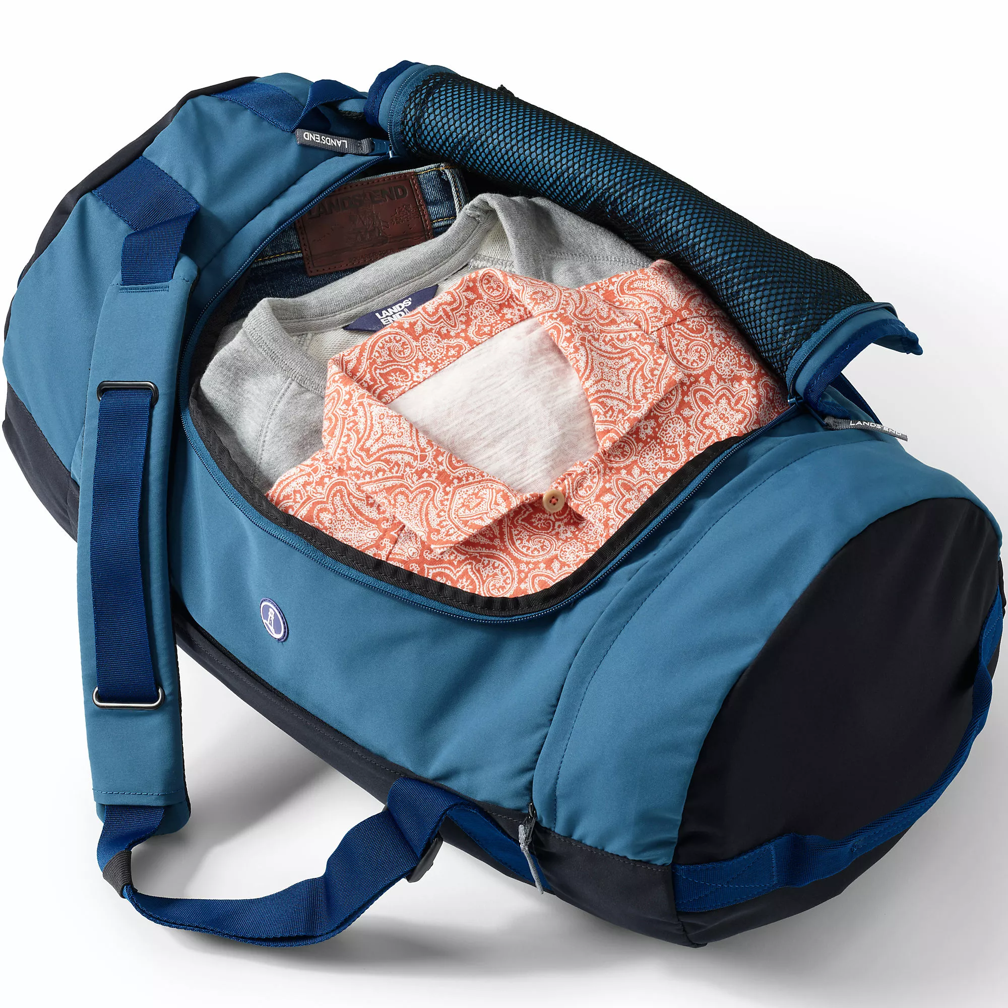 Lands' End Expedition Travel Convertible Duffle Backpack - Image 4