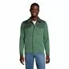 Lands' End Men's Sweater Fleece Shirt Jacket
