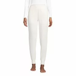 Lands' End Women's Waffle Jogger Sleep Pants