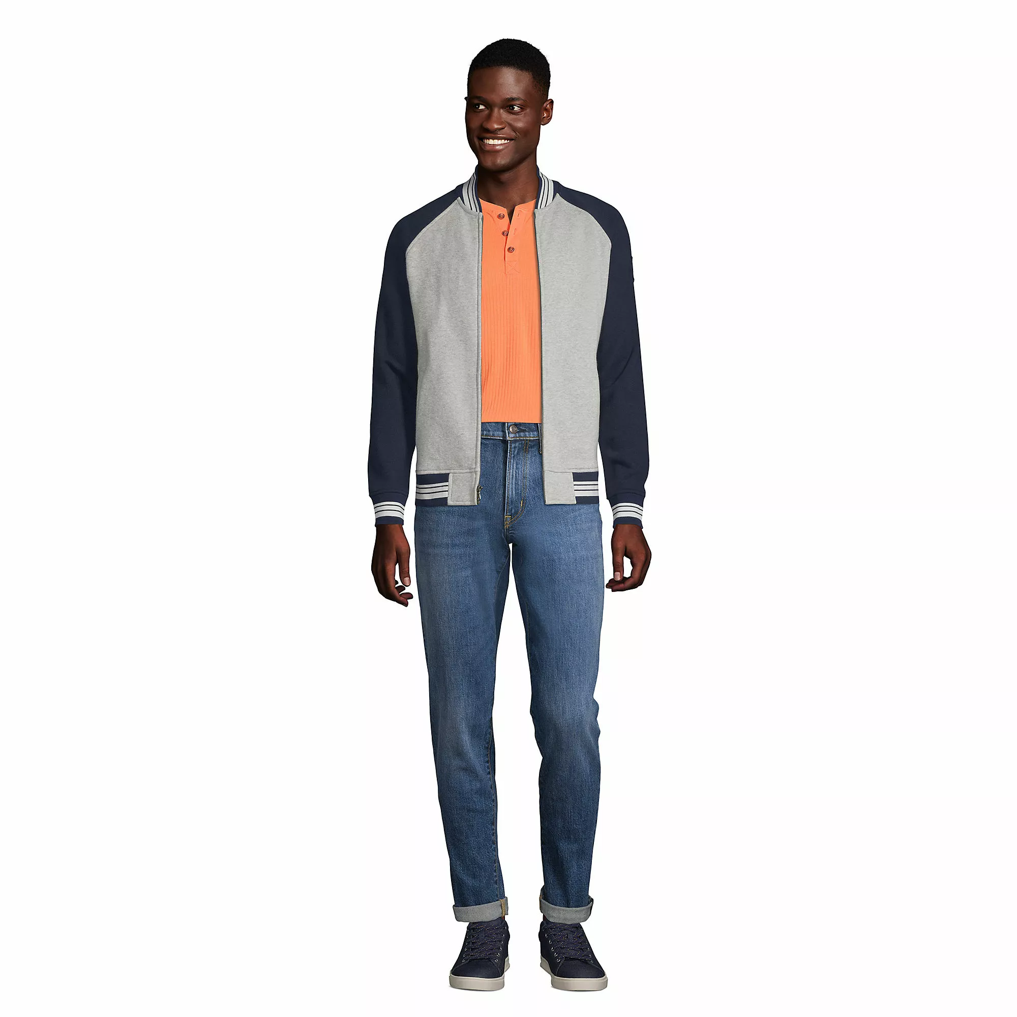 Lands' End Men's Athletic Fit Comfort-First Jeans - Image 4