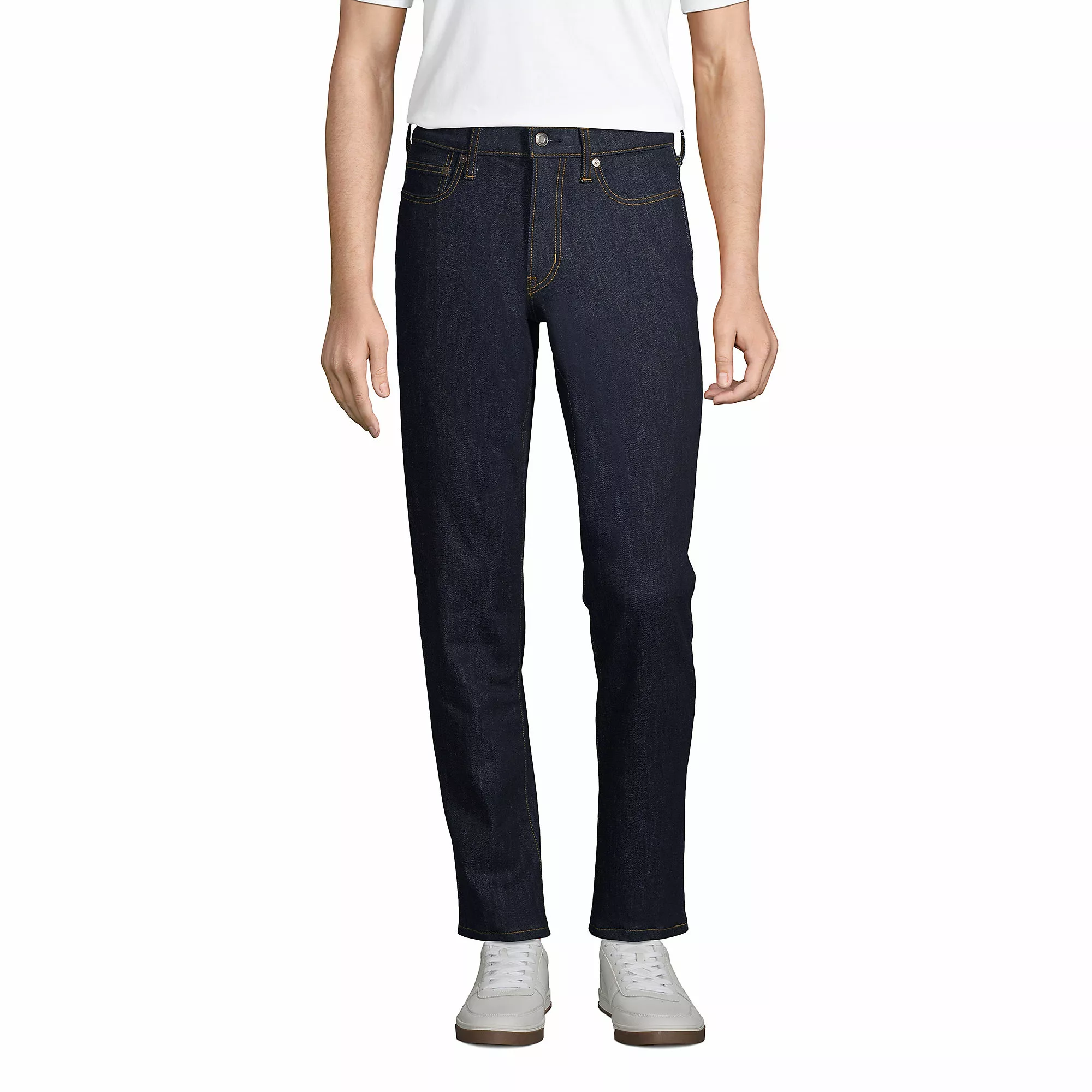 Lands' End Men's Athletic Fit Comfort-First Jeans